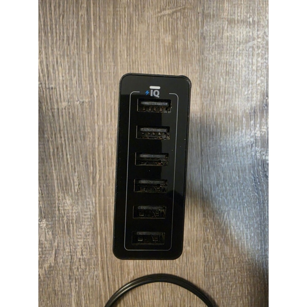 Anker PowerPort 6 60W 6-Port USB Desktop Charge Multi Hub Adapter Model# A2123
